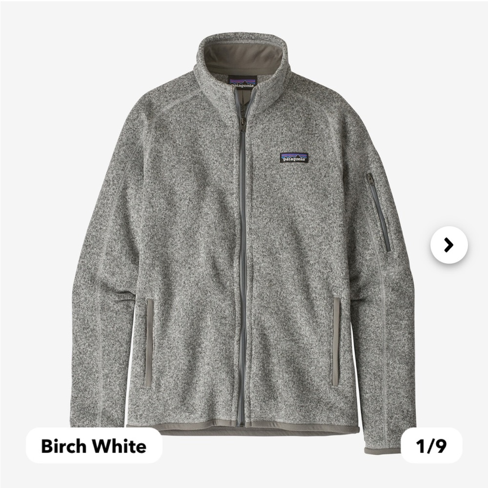 EUC women’s better sweater fleece jacket